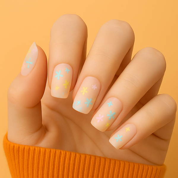 Aqua Flowers