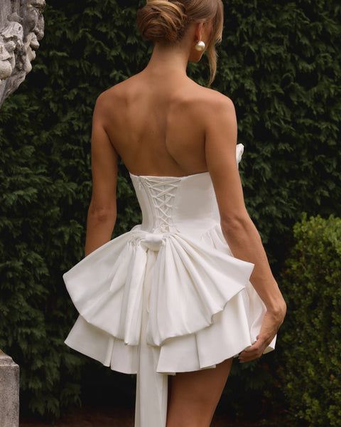 Trinity Mini Dress - Ivory